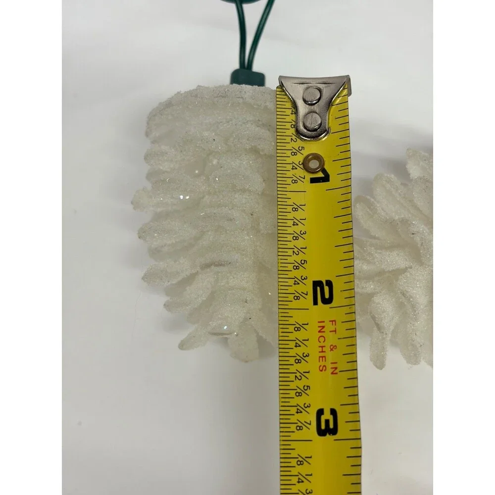 Vtg Silvestri Large Pine Cone Pinecone Christmas String Lights
